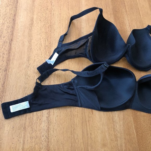 Set of Two Black Underwire Bras 38 G / 38 DDD Bravado & Wacoal - Picture 7 of 9